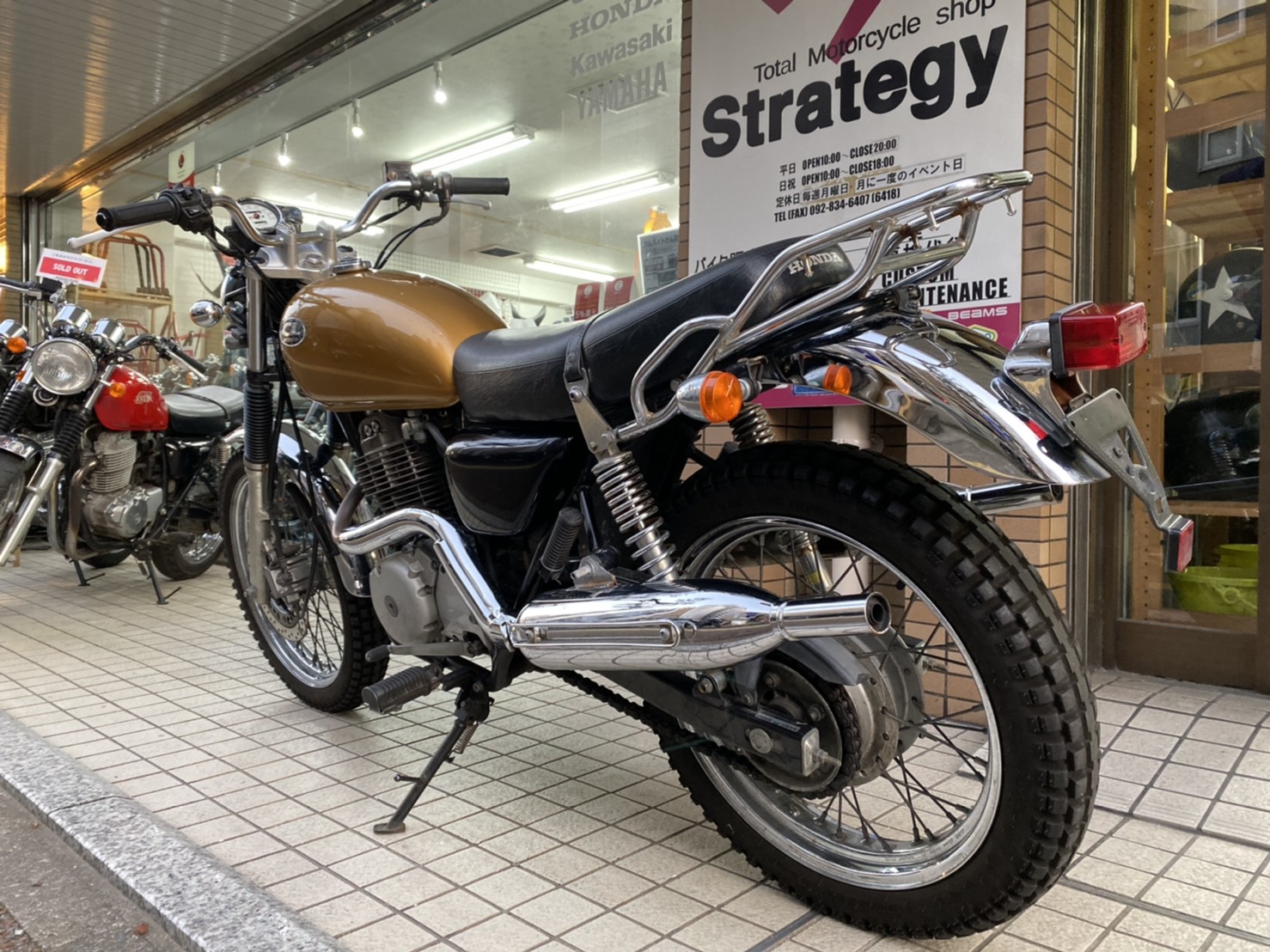 HONDA/CL400 中古車整備 | ストラテジー【福岡市にある街のバイク屋さん！販売・修理・買取なんでもお任せください！】